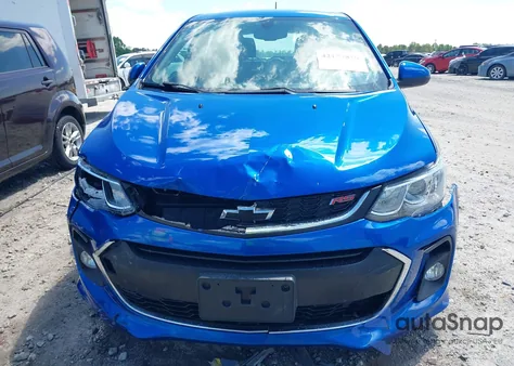 2019 Chevrolet Sonic Lt Auto из США, поврежденный, VIN 1G1JD6SB0K4138765